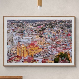 Colorful Mountain City Fine Art Print | Guanajuato, Mexico | Multiple Size/Price Variations