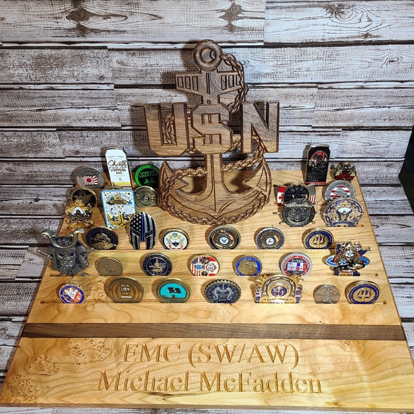 Custom Challenge Coin Holder