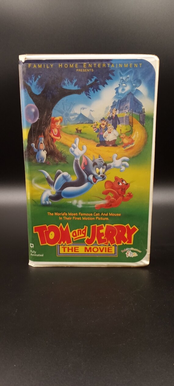 Tom and Jerry the Movie VHS 1993 Clam Shell Animated Etsy Canada