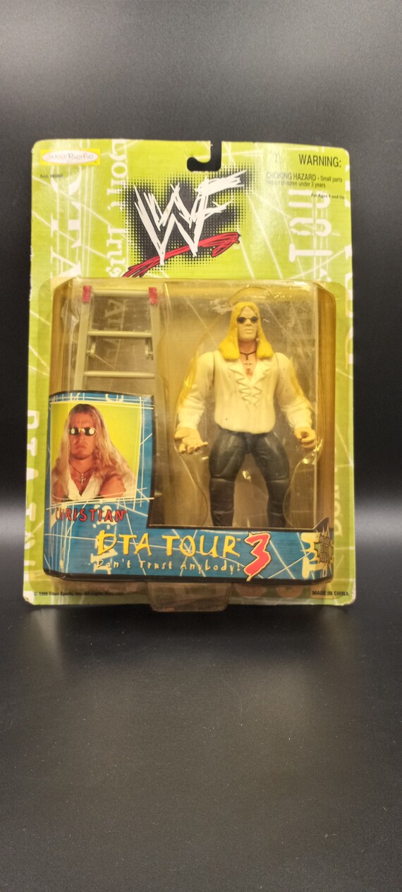 WWE WWF Wrestling Jakks Bone Crunching Action DTA Series 3 Etsy