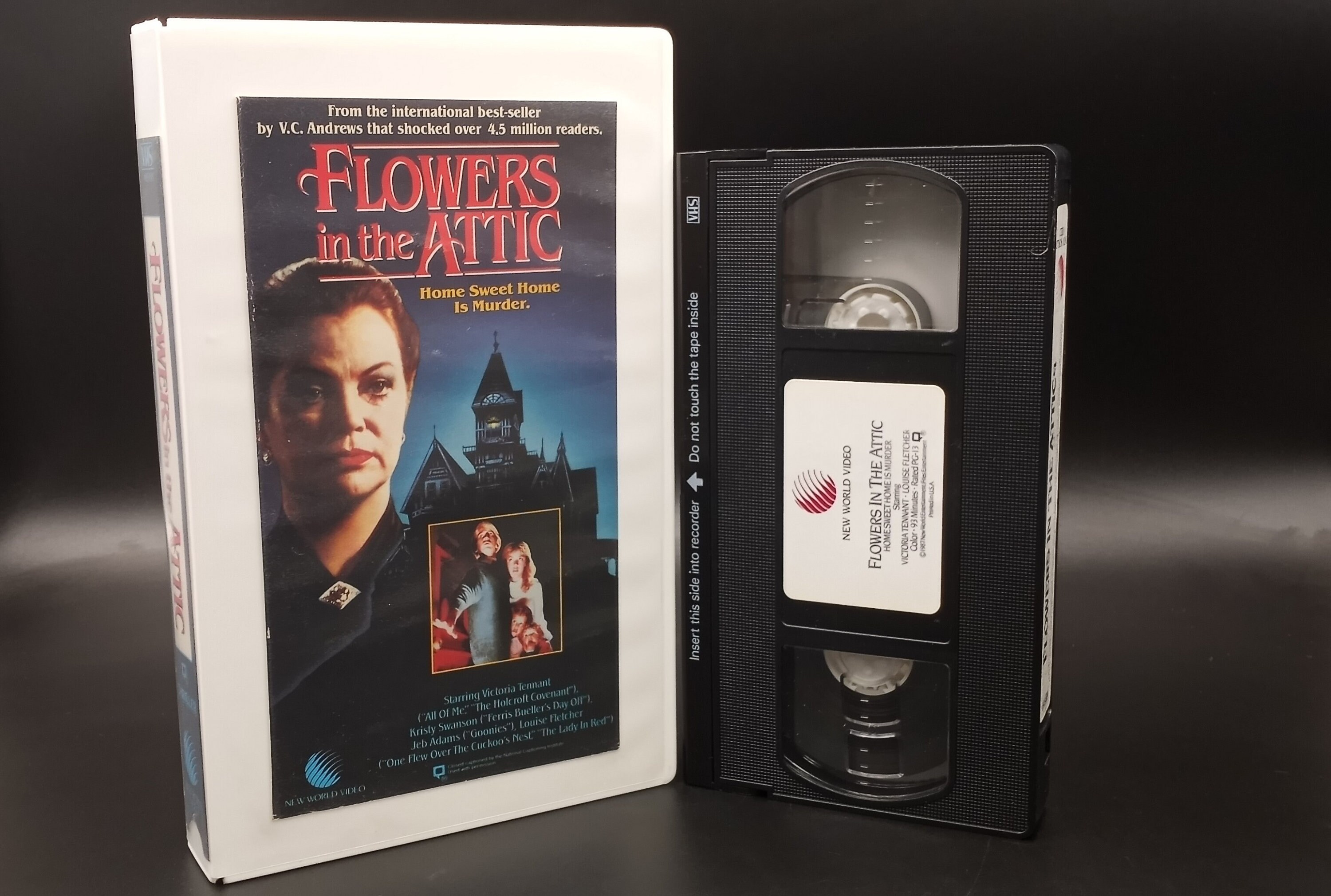 Flowers in the Attic VHS Kristy Swanson 1987 Classic Horror Etsy