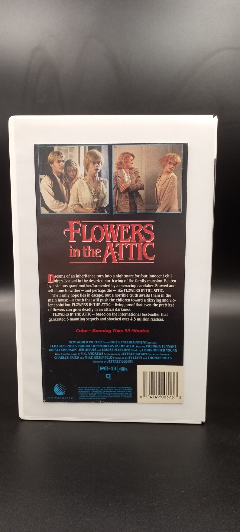 Flowers in the Attic VHS Kristy Swanson 1987 Classic Horror Etsy UK