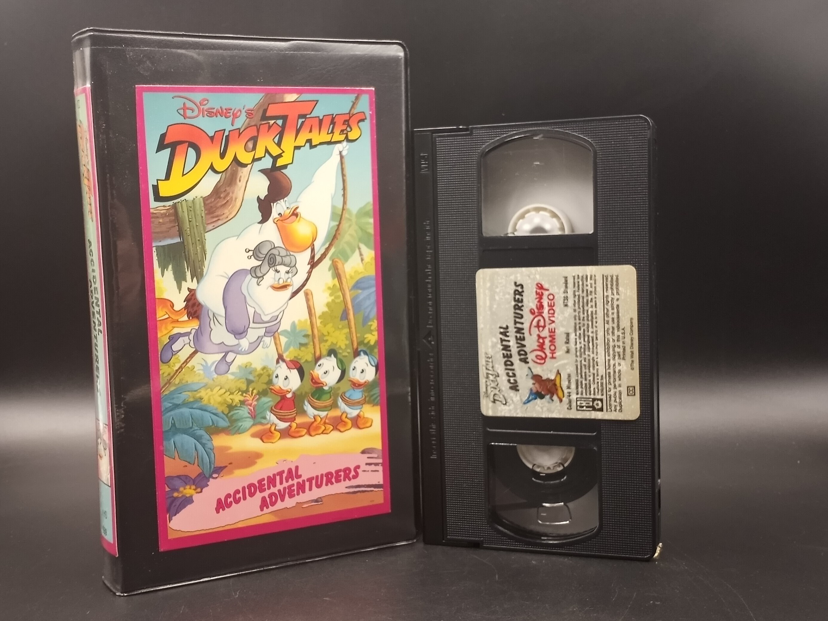 Disney S Ducktales Accidental Adventurers Retro Vintage Vhs Video Tape