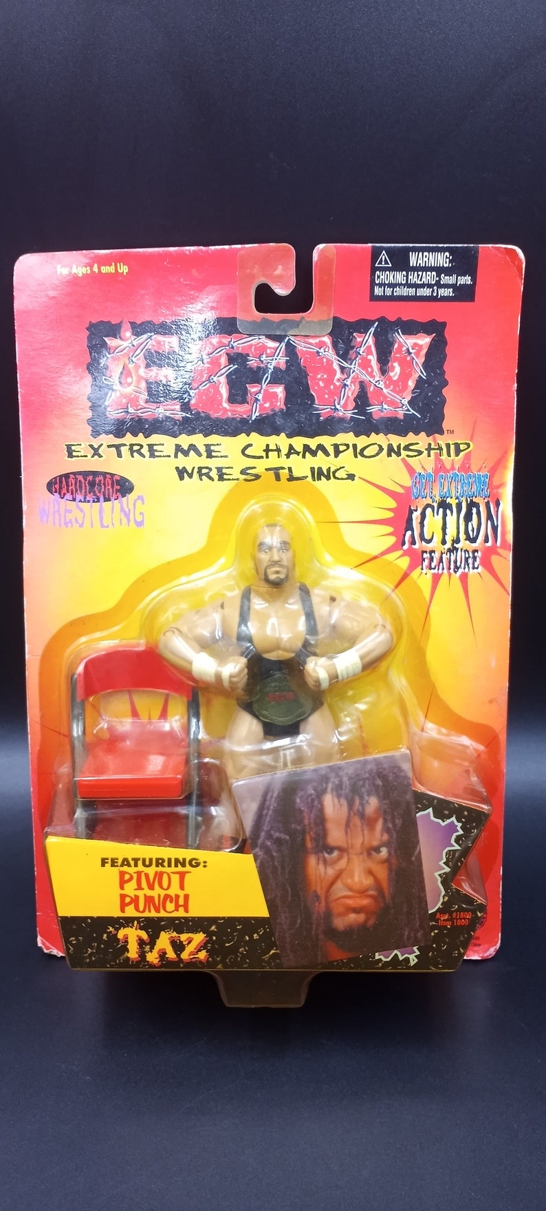 Taz ECW Series 1 Figure OSFTM Wrestling Action Figure - Etsy