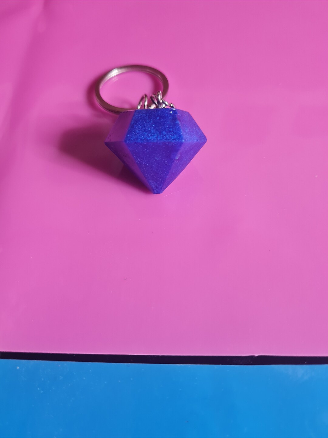 Keychain Diamond - Etsy