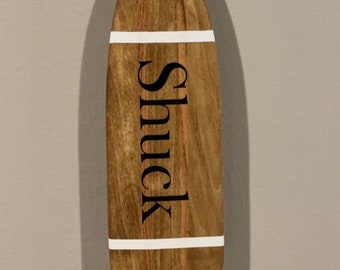 Last Name Custom Wood Canoe Paddle