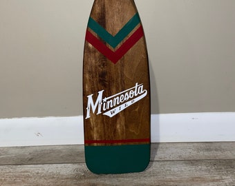 Minnesota Wild Wood Canoe Paddle