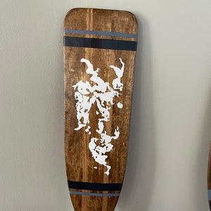 Custom Lake Wood Paddle
