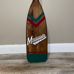 Minnesota Wild Wood Canoe Paddle