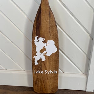 Custom Lake Wood Canoe Paddle
