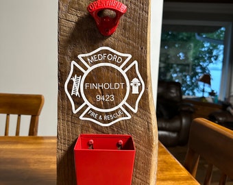 Firefighter Bottle Opener