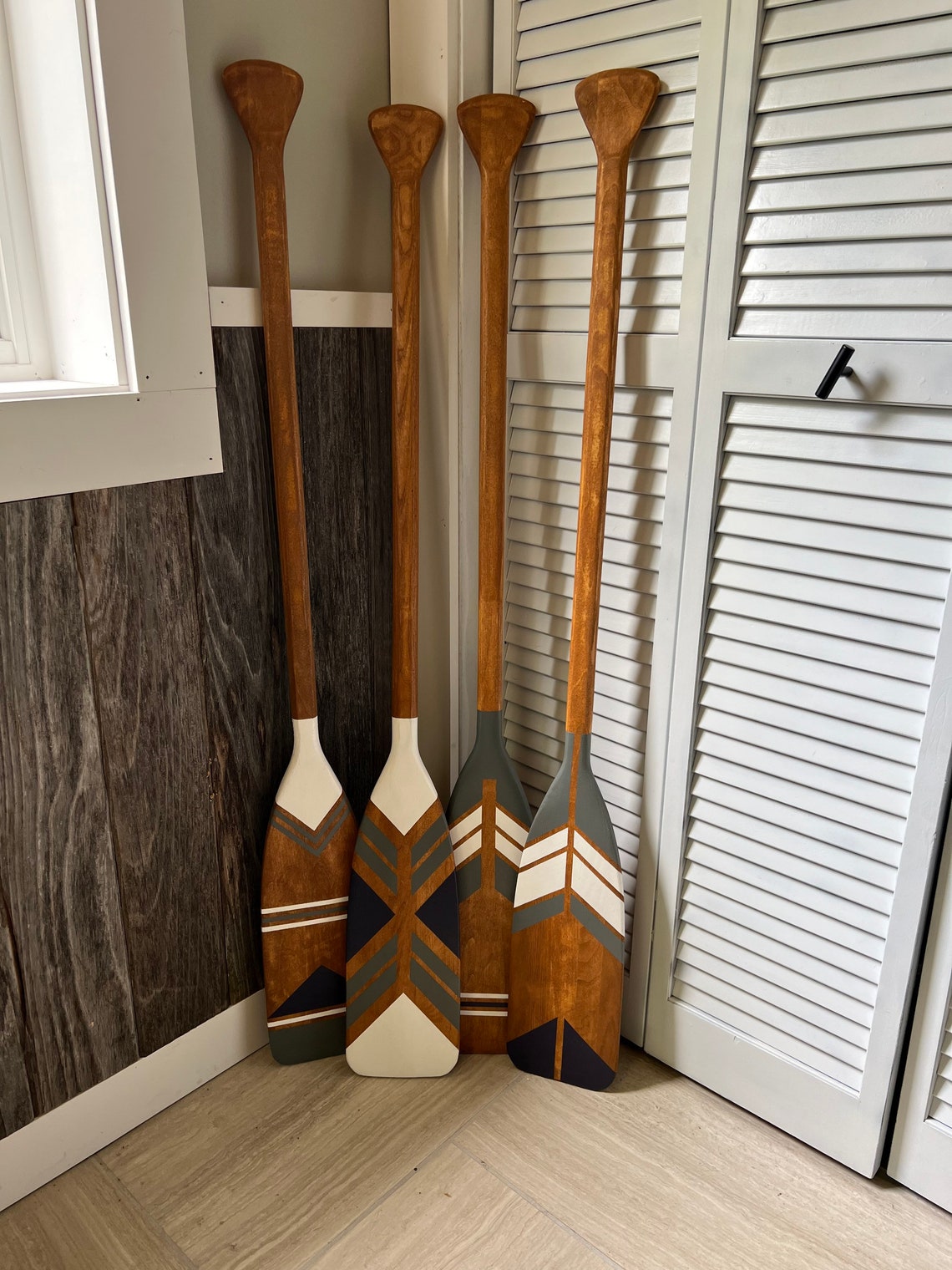 Custom Wood Canoe Paddles Etsy