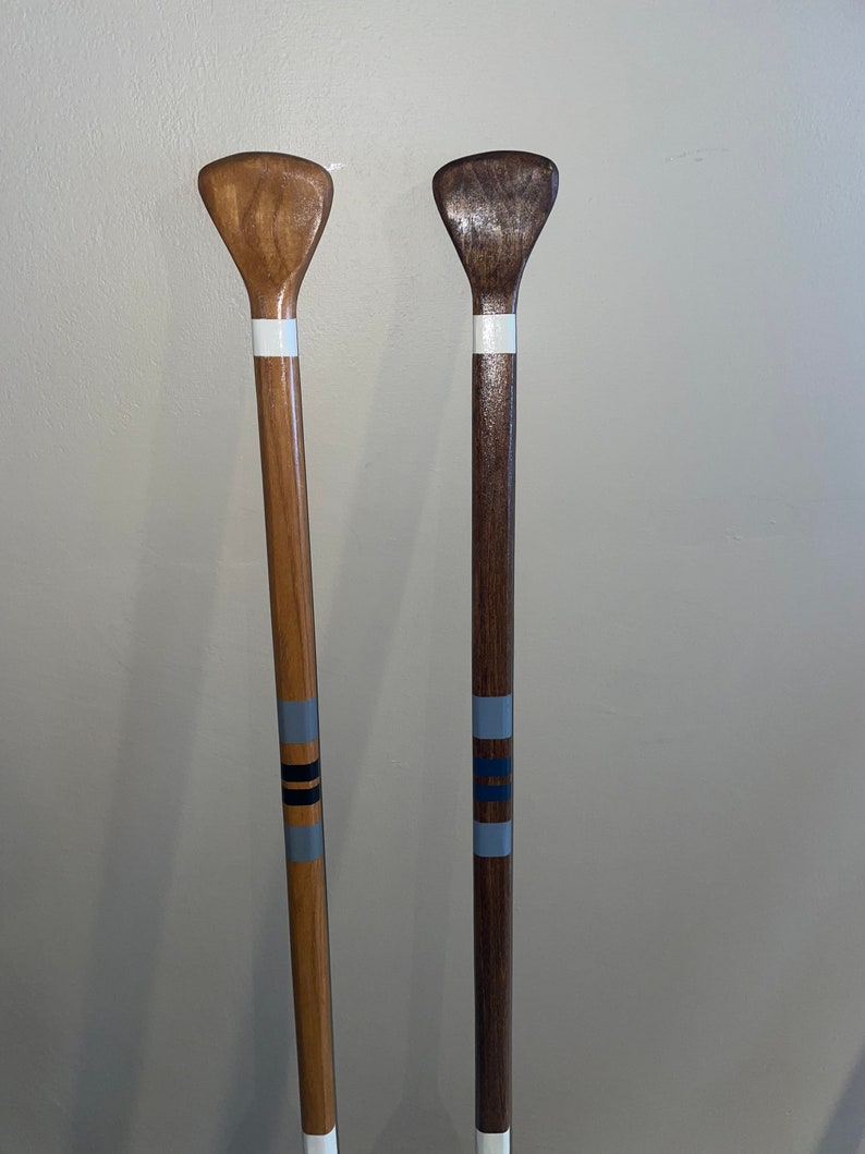 Custom Painted Wood Canoe Paddle Etsy