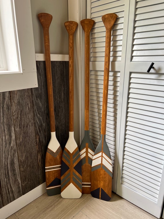 Custom Wood Canoe Paddles Etsy