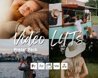 25 Essential Video LUTs Presets | Color Grading Filters (PDF)