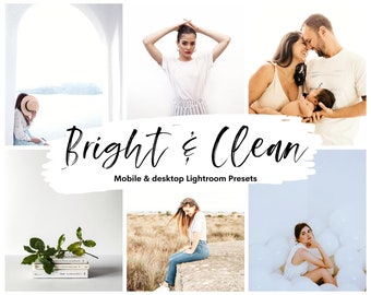 5 Bright & Clean LUTs Pack for Video and Photo color grading | Video luts for Final Cut, Premiere Pro, Filmora, DaVinci Resolve,LUTs presets