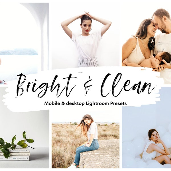 5 Bright & Clean LUTs Pack for Video and Photo color grading | Video luts for Final Cut, Premiere Pro, Filmora, DaVinci Resolve,LUTs presets