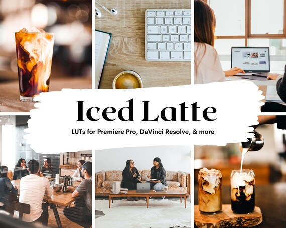 Iced Latte LUTs | Warm Smooth Video Filters (Digital Download)