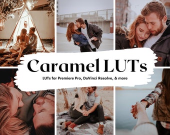 LUTs de Caramel / Filtros de vídeo y fotografía para Premiere Pro (PDF)