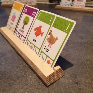 Speelkaarten houder / kaarten houder / kaarspel hulp voor kinderen