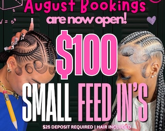 August Back To School specials, bookings available, editable with CANVA, digital download, printable, braid flyer , August ,hair flyer