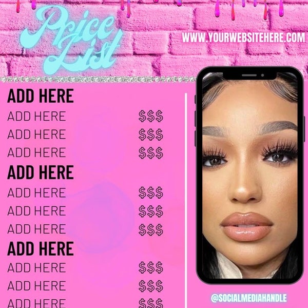 Mua Price List - Etsy