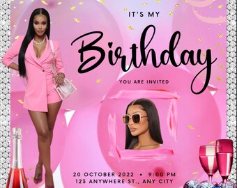 Happy Birthday Flyer Etsy France