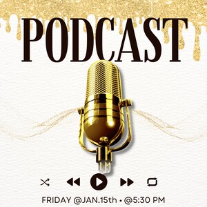 Social media flyer , podcast flyer, new podcast, instagram flyer, edit with canva