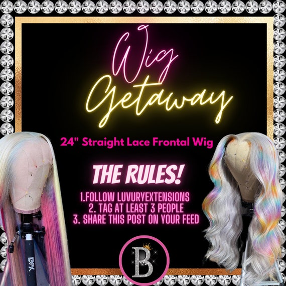 Full lace wig hot sale giveaway