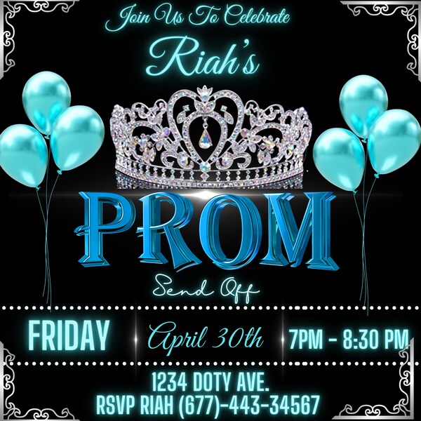 Prom Campaign Flyer - Etsy