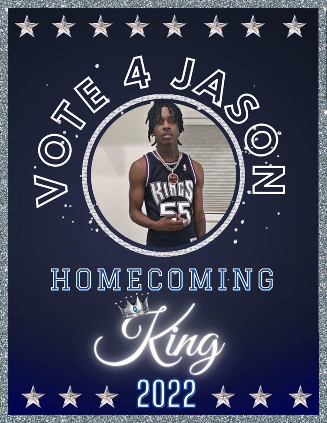 Vote KING , Class Campaign, Etsy