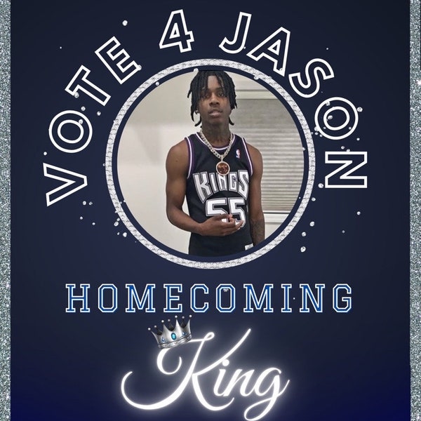 Homecoming King Template - Etsy