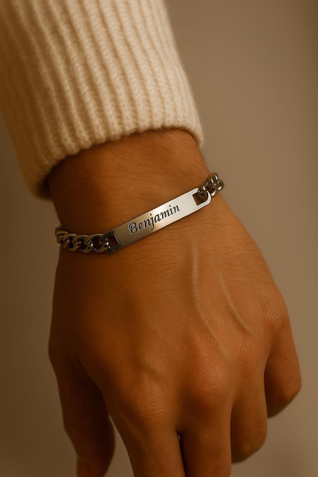 Bracelet étoile Avec Strass En Acier Inoxydable | Paris Fashion Shops