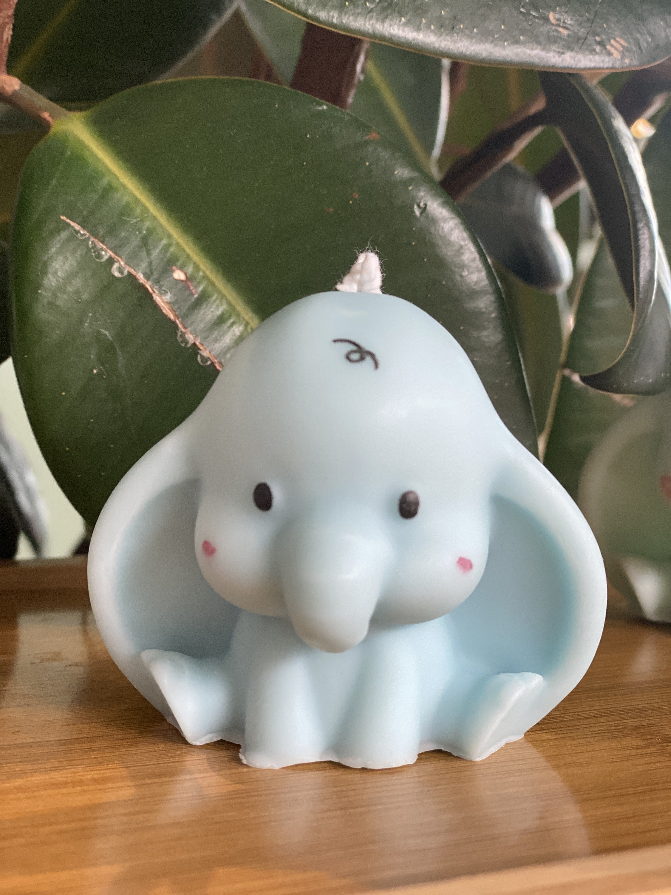 Elephant Candle, Realistic Candle Fragrance, Animal Decor Candle, Funny