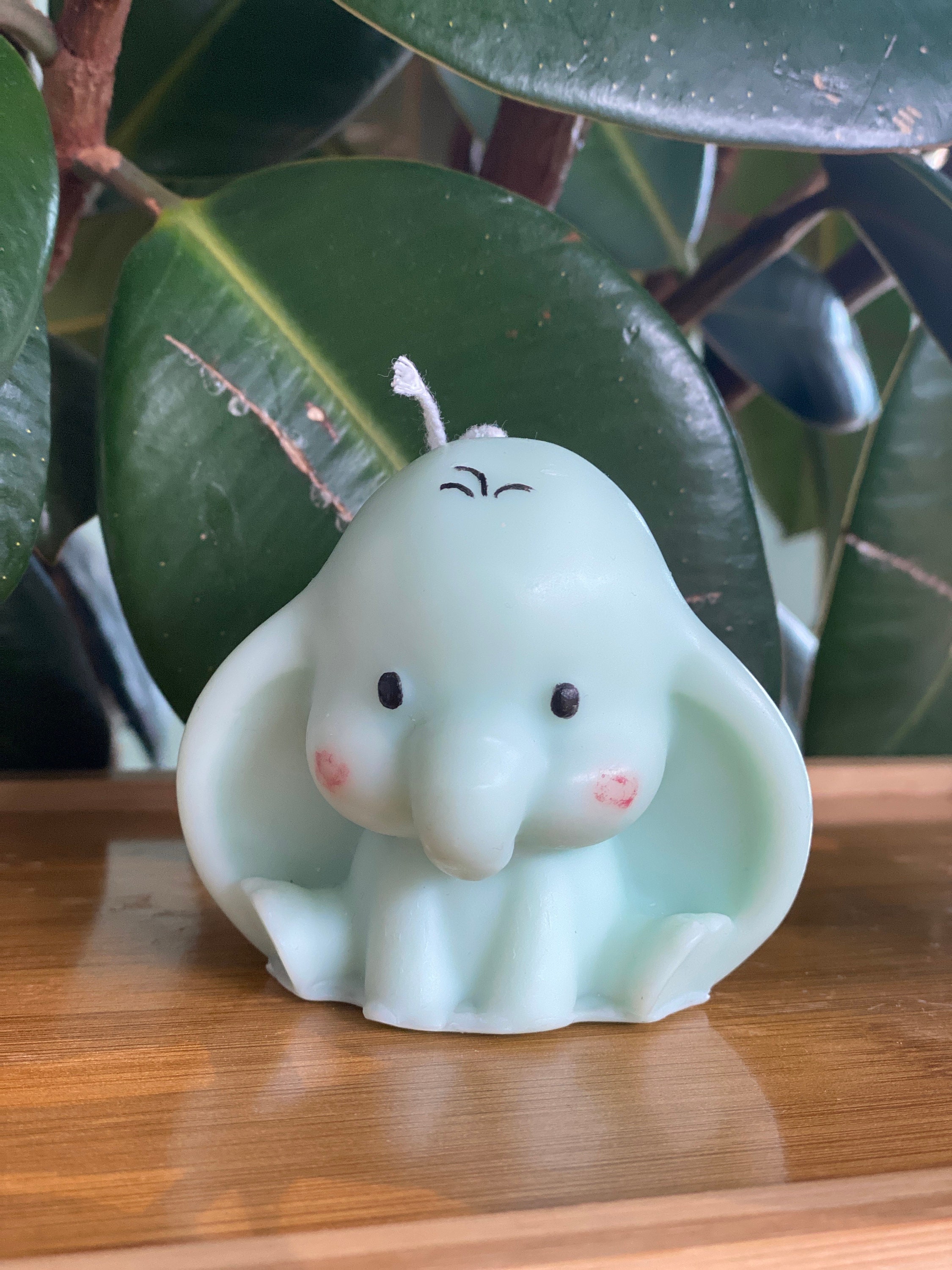 Elephant Candle, Realistic Candle Fragrance, Animal Decor Candle, Funny