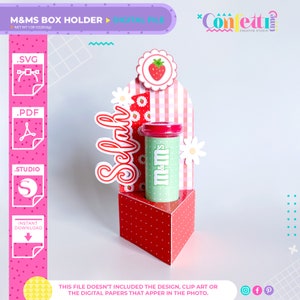 M&M ボックス、MM ボックス テンプレート、おやつボックス、ボックス テンプレート、チョコレート ボックス テンプレート、チョコレート チューブ ボックス、シルエット カット ファイル、クリカット カット ファイル