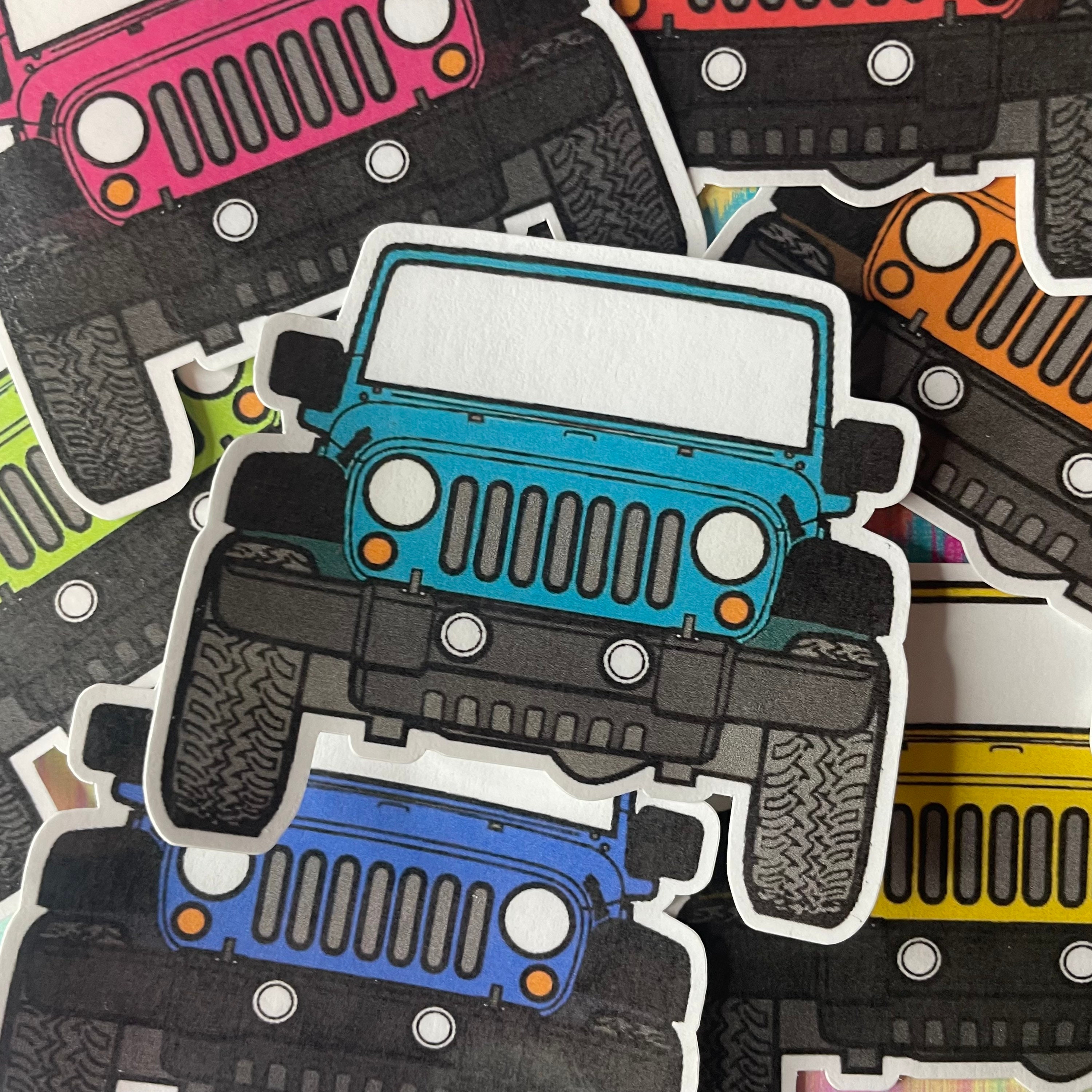 Jeep Wrangler Sticker - Etsy