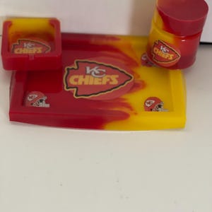 Custom Kanas City Chiefs rolling tray