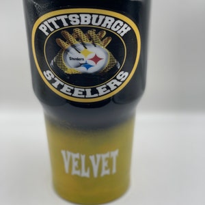 Custom Pittsburgh Steelers tumbler, steeler nation, sports fan, fathers day gifts