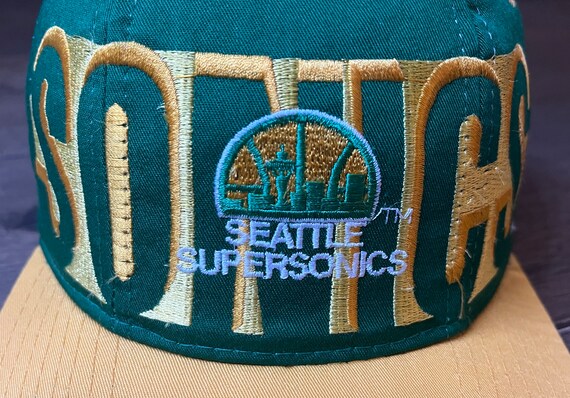 Vintage 1990’s NBA Seattle Supersonics Starter “t… - image 8