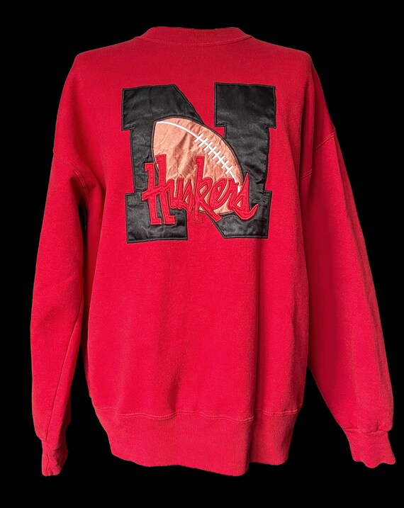 Vintage 1980/90’s Nebraska Huskers Jerzees sweatshirt size XL