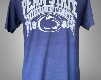 Vintage 1980/90’s NCAA Penn State Nittany Lions Logo 7 T shirt size L