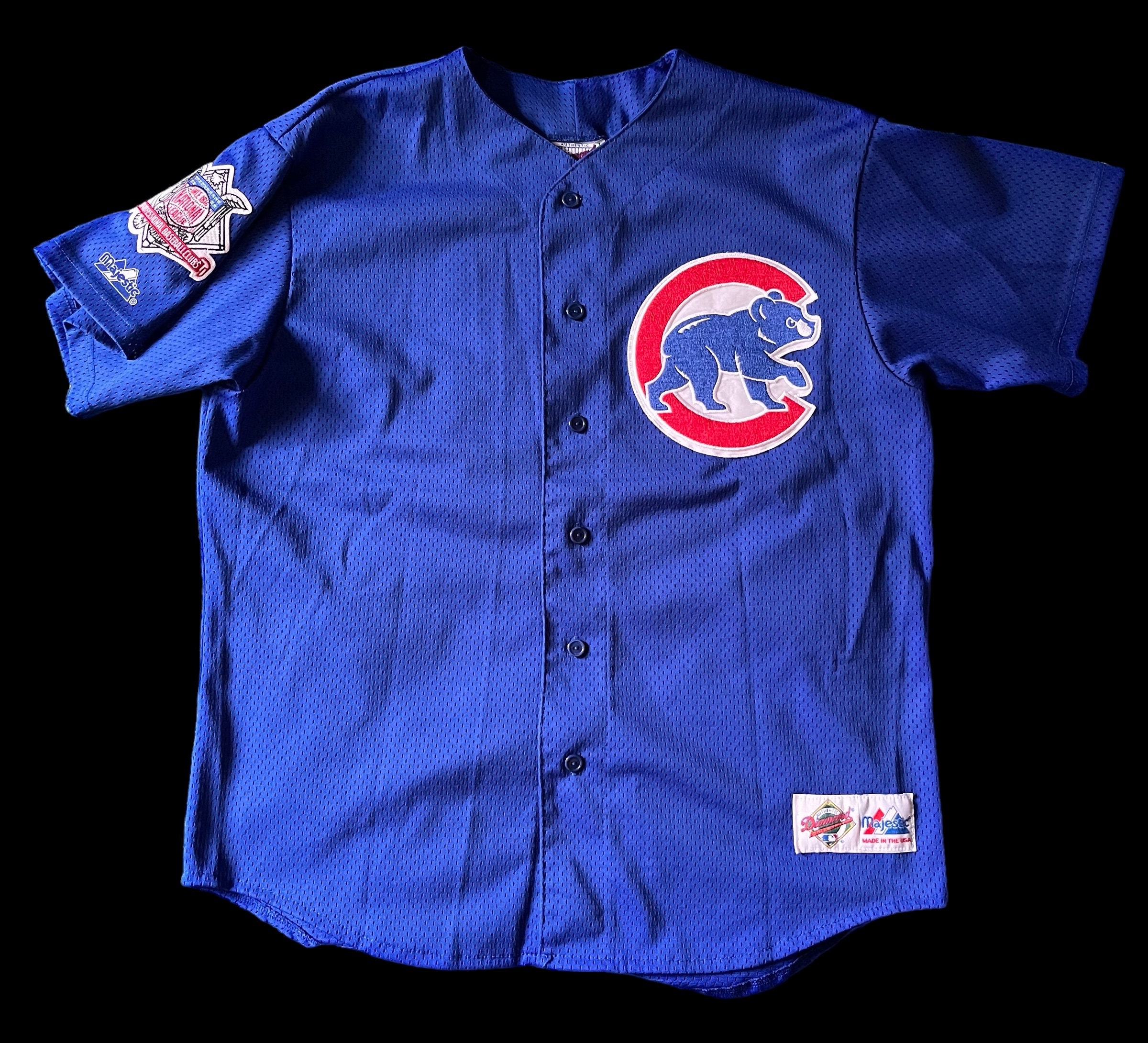 Chicago Cubs MLB Dynasty Men's Button-Up Baseball Jersey