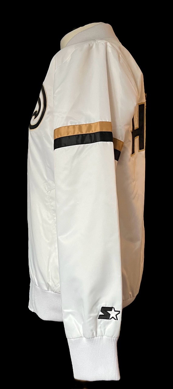 Starter ブラックホークス ジャケット XXL 2016 NBA Starter Black Label Atlanta Hawks 50th Anniversary