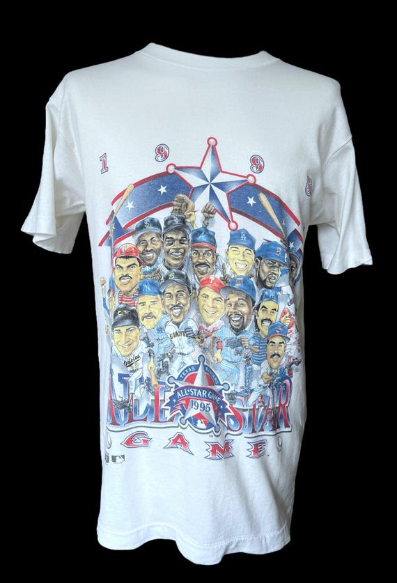 Vintage 1995 MLB All Star Game T Shirt-salem Sportswear -size M - Etsy