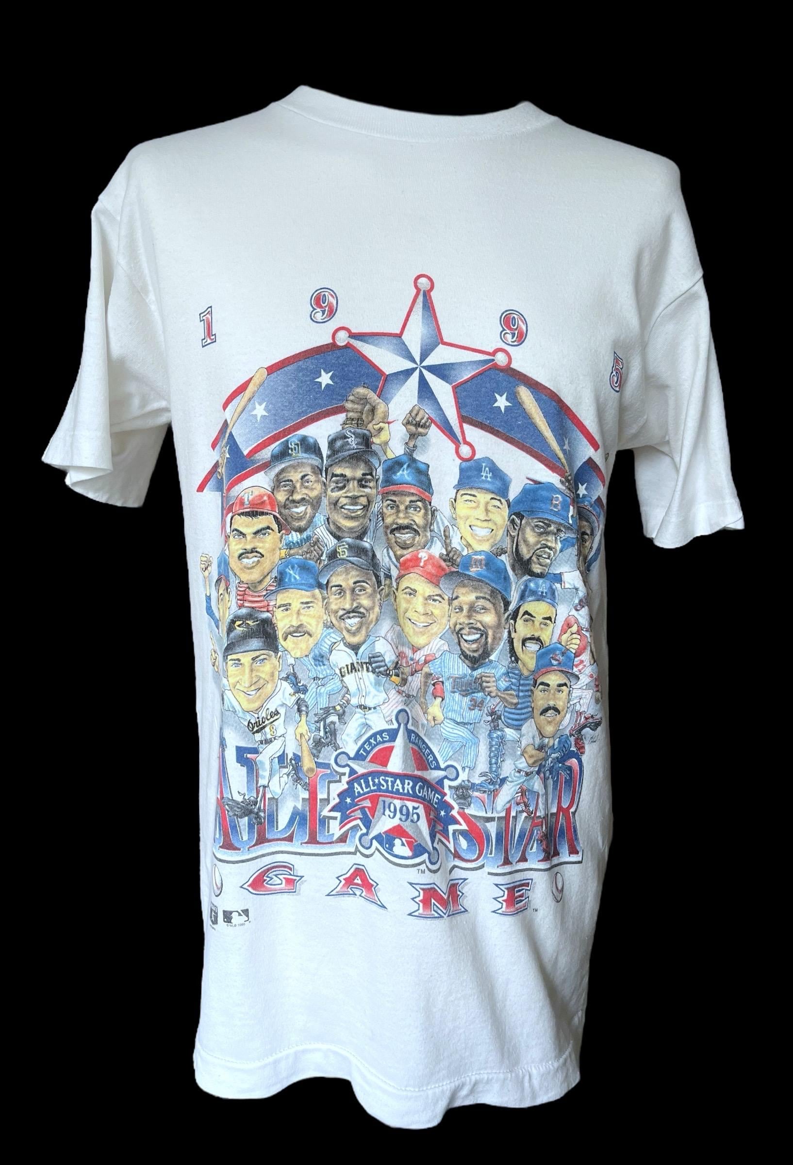 Vintage 1995 MLB All Star Game T Shirt-salem Sportswear -size M - Etsy