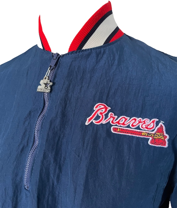 Vintage 1980/90’s MLB Atlanta Braves Starter Over… - image 3