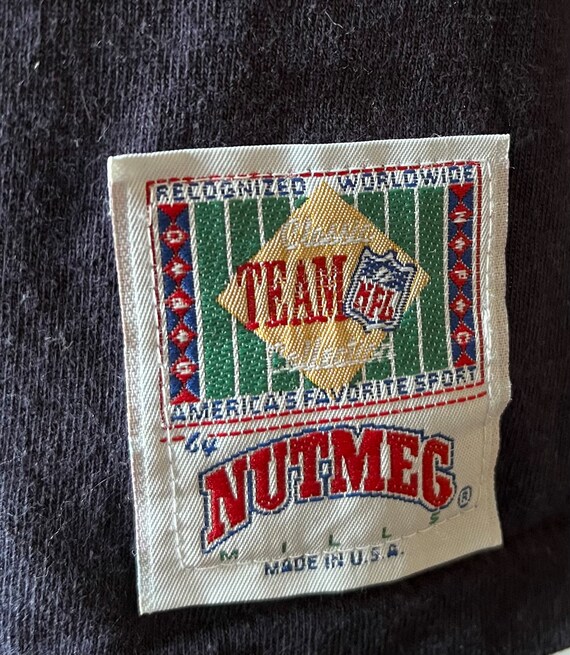 Vintage 1990’s NFL Dallas Cowboys Nutmeg Mills T … - image 6