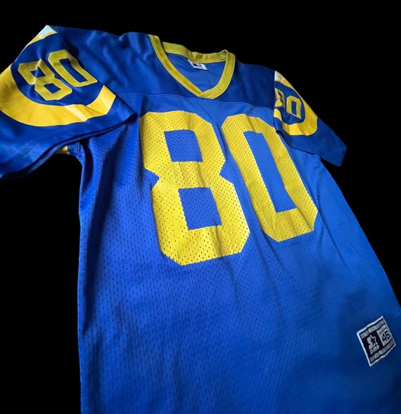 Vintage St. Louis LA Rams Isaac Bruce Starter Foo… - image 6