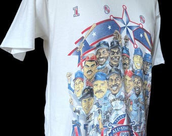 Vintage 1995 MLB All Star Game T Shirt-salem Sportswear -size M - Etsy